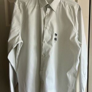XL Men's Flint Stripe Dress Shirt - Classic Button-Down